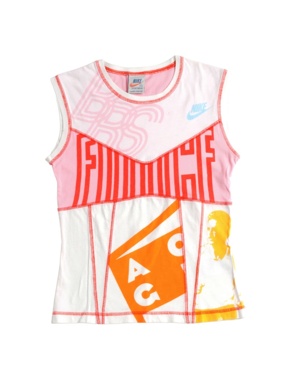 Nike Vintage Patchwork Graphic Tank Top